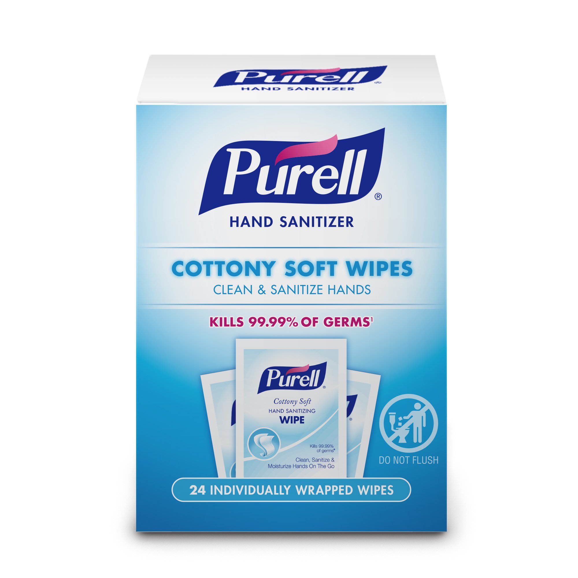 Purell Cottony Soft Wipes Shop Hand sanitizer at HEB