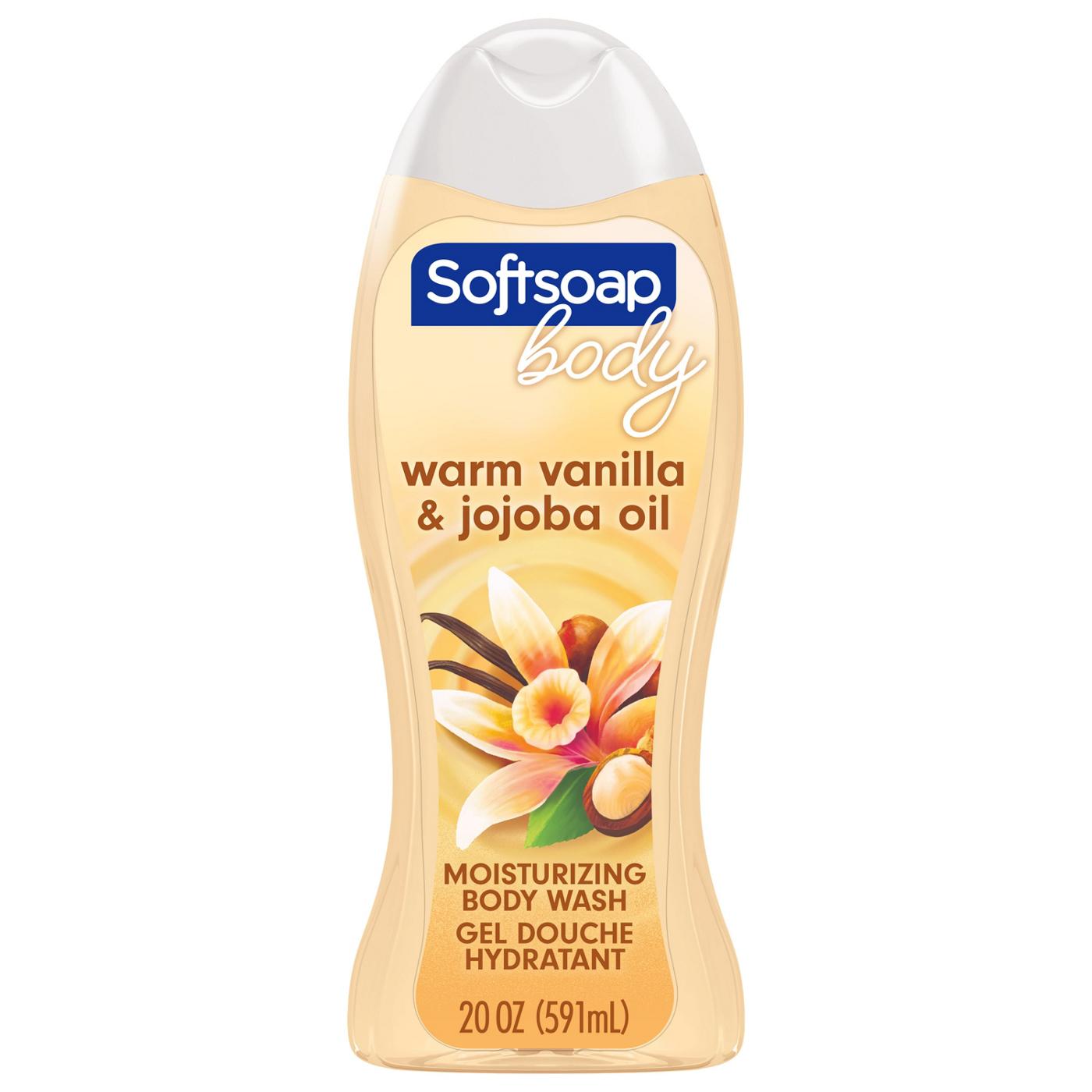 Softsoap Moisturizing Body Wash - Warm Vanilla & Jojoba Oil; image 1 of 9