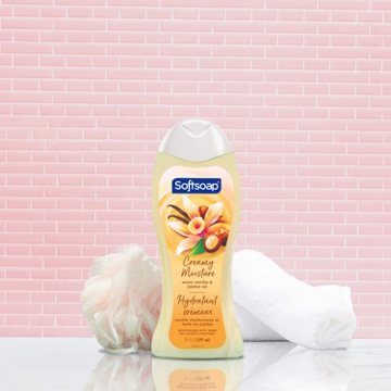 Softsoap Moisturizing Body Wash - Warm Vanilla & Jojoba Oil, 20 oz