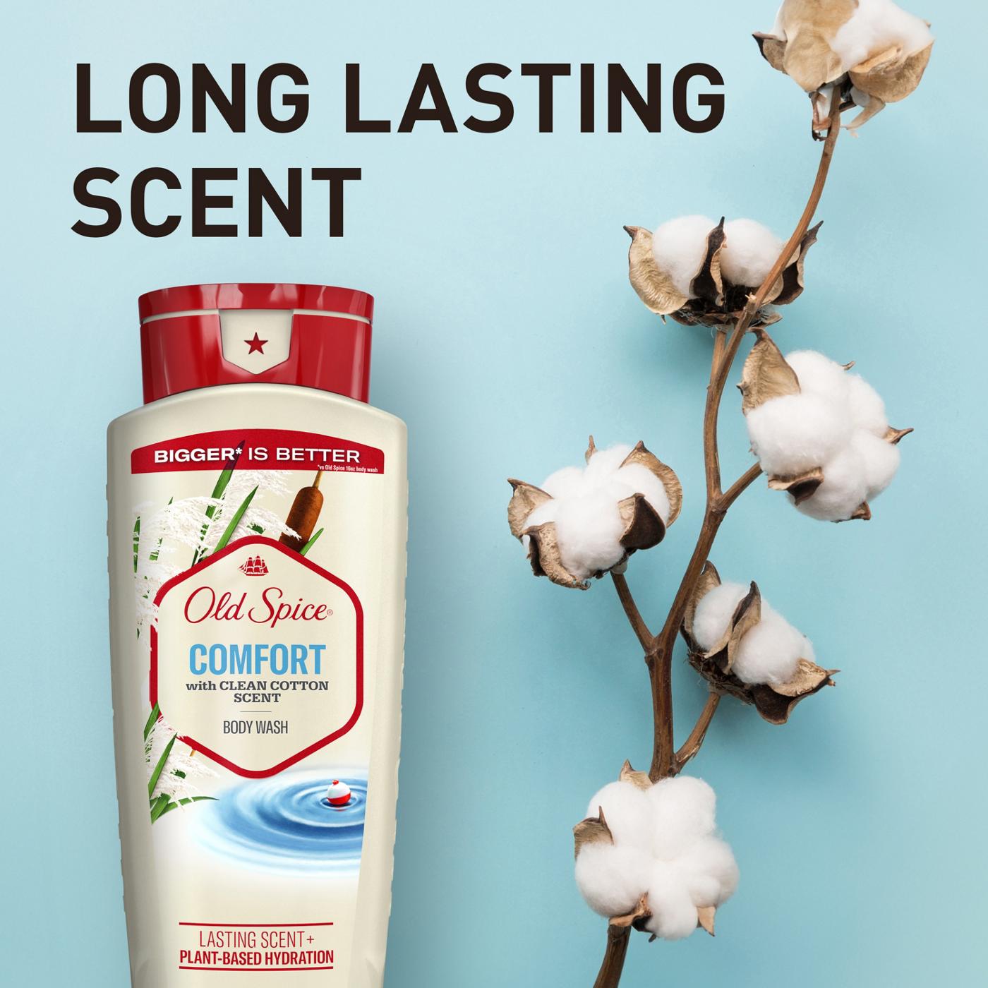 Old Spice Body Wash - Comfort with Clean Cotton; image 4 of 5