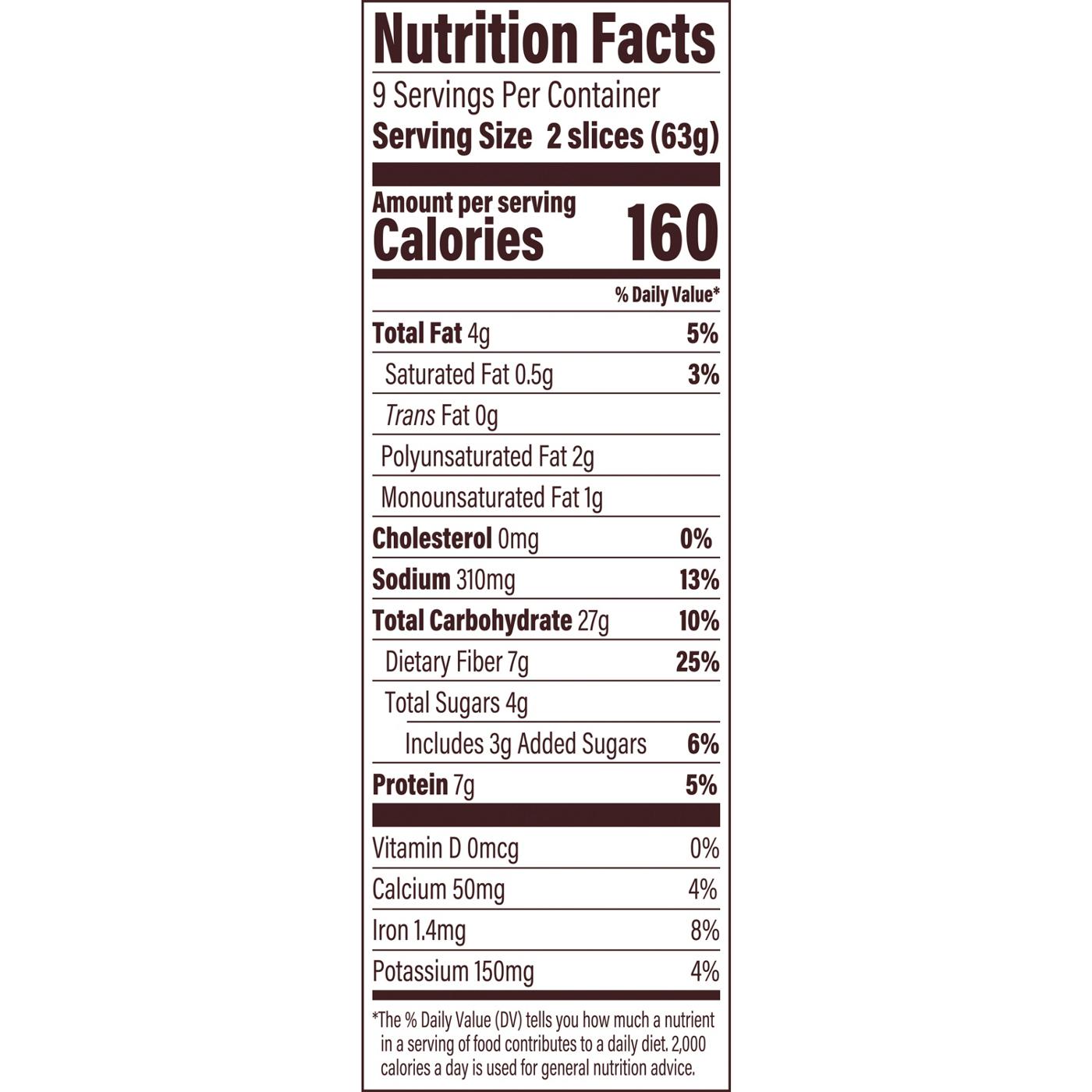 Oroweat Grains Almighty Gut Balance Bread; image 2 of 3