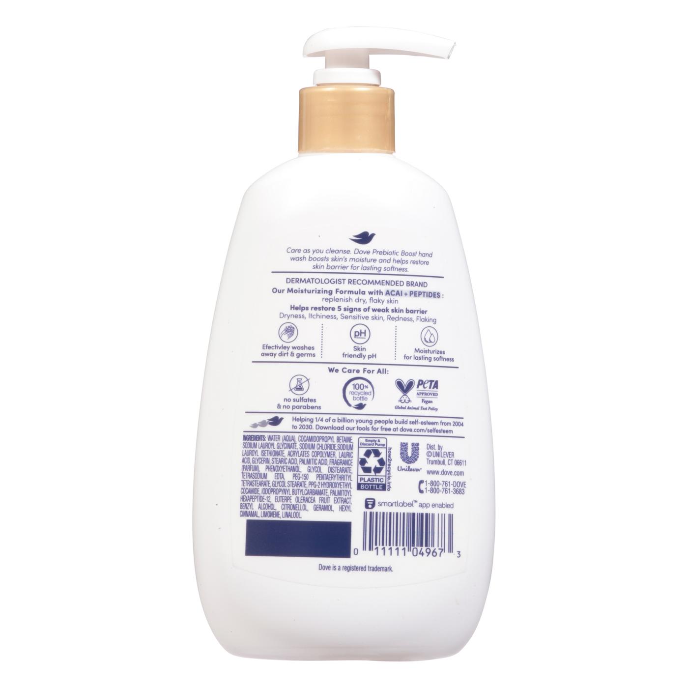 Dove Prebiotic Boost Dryness Remedy Hand Wash; image 2 of 2