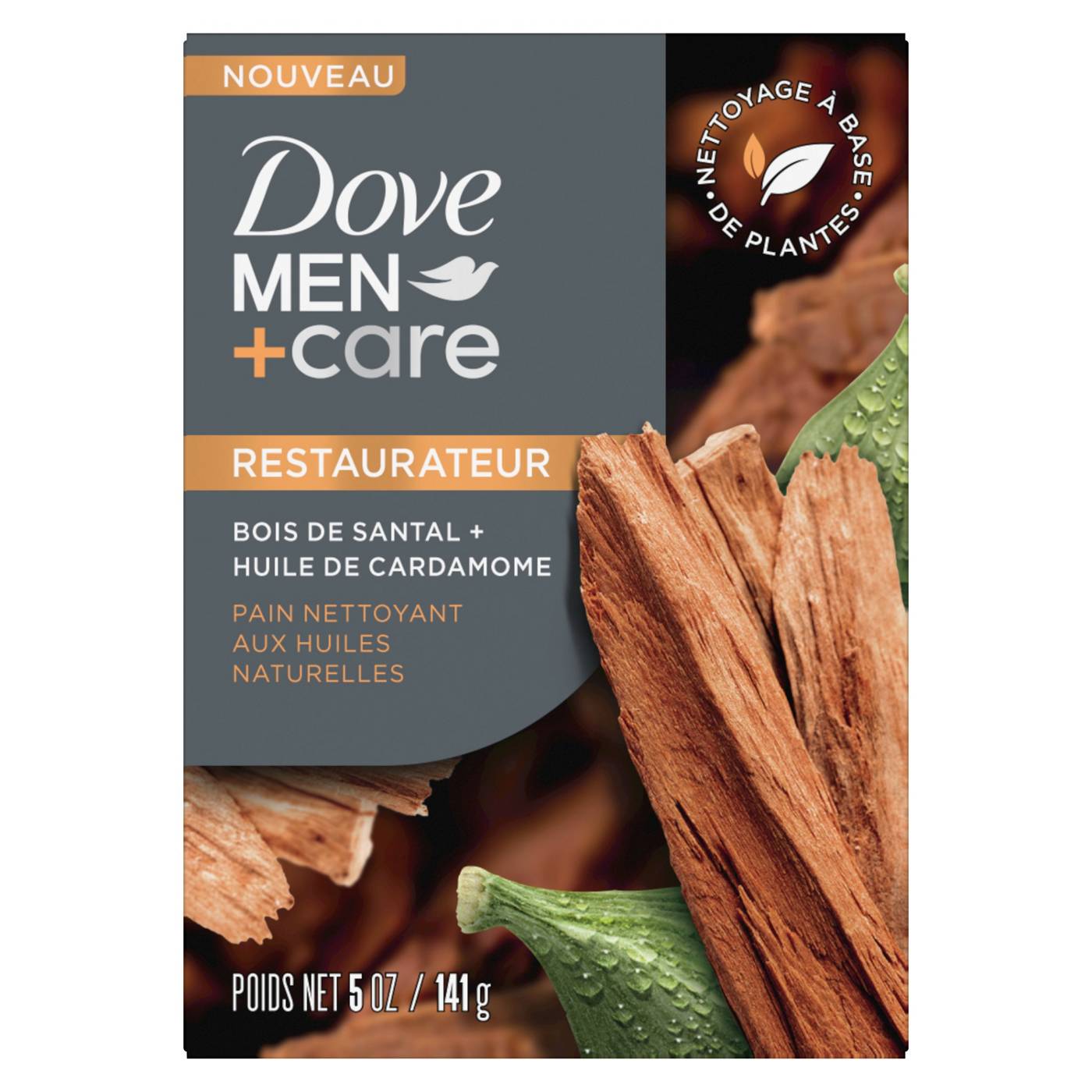 Dove Men+Care Bar Soap - Sandalwood & Cardamon Oil; image 1 of 4