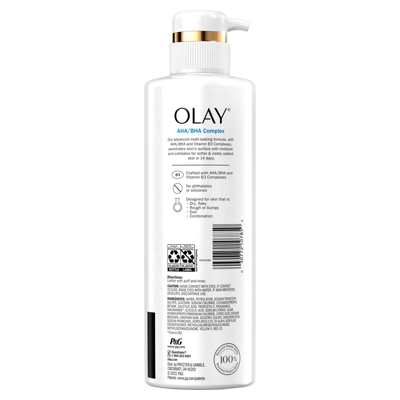 Olay Skin Solutions AHA/BHA Complex Hydrating Body Wash; image 6 of 10