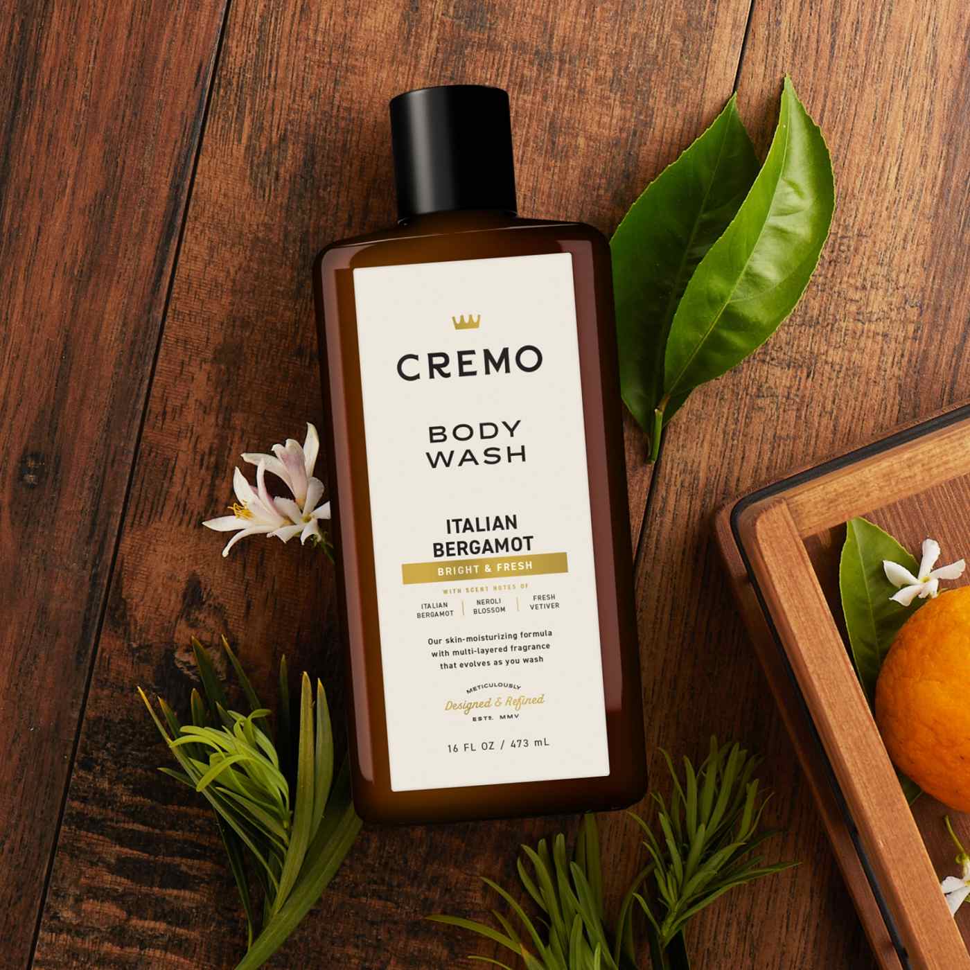 Cremo Body Wash - Italian Bergamot; image 2 of 6