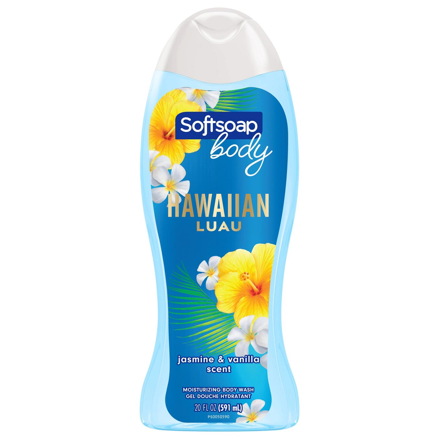 Softsoap Body Wash Hawaiian Luau - Jasmine & Vanilla Scent; image 1 of 3