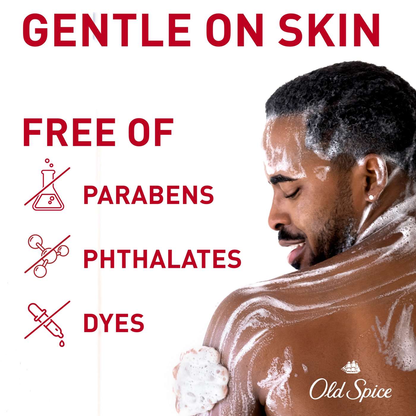 Old Spice GentleMan's Body Wash - Vanilla + Shea Butter; image 2 of 10