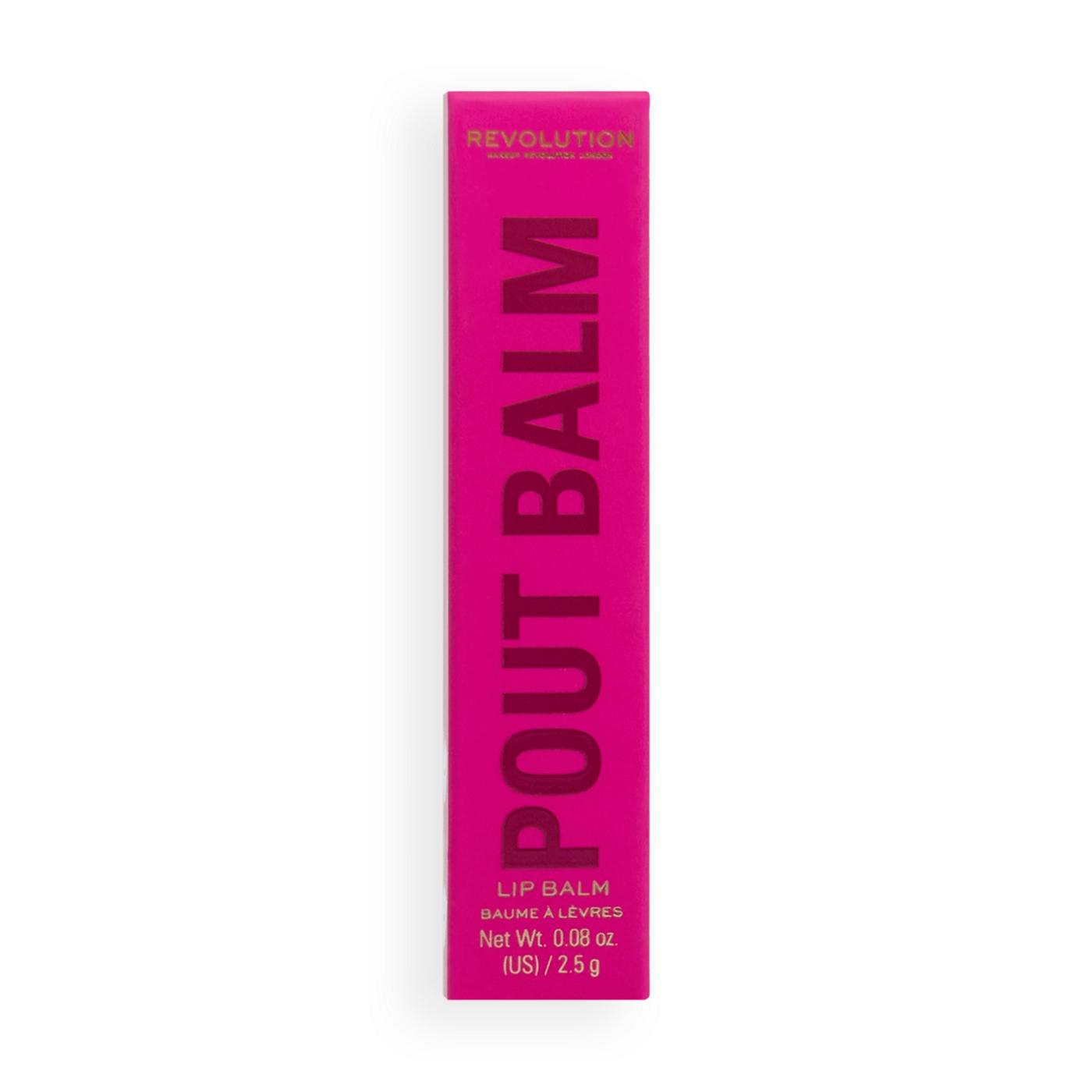 Makeup Revolution Pout Balm Lip Balm - Fuchsia Shine; image 1 of 4