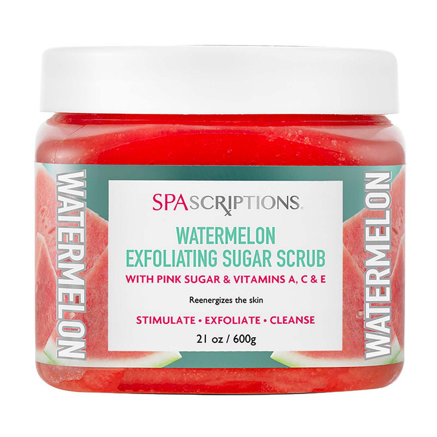 SpaScriptions Exfoliating Sugar Scrub - Watermelon ; image 1 of 5