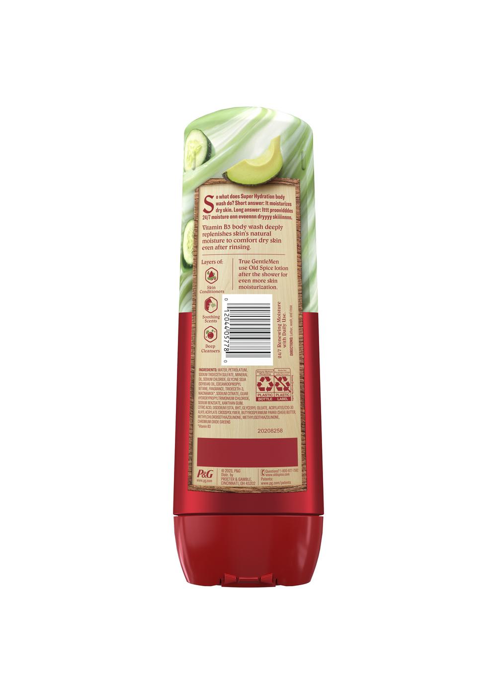 Old Spice GentleMan's Body Wash Cucumber + Avocado Oil; image 2 of 2