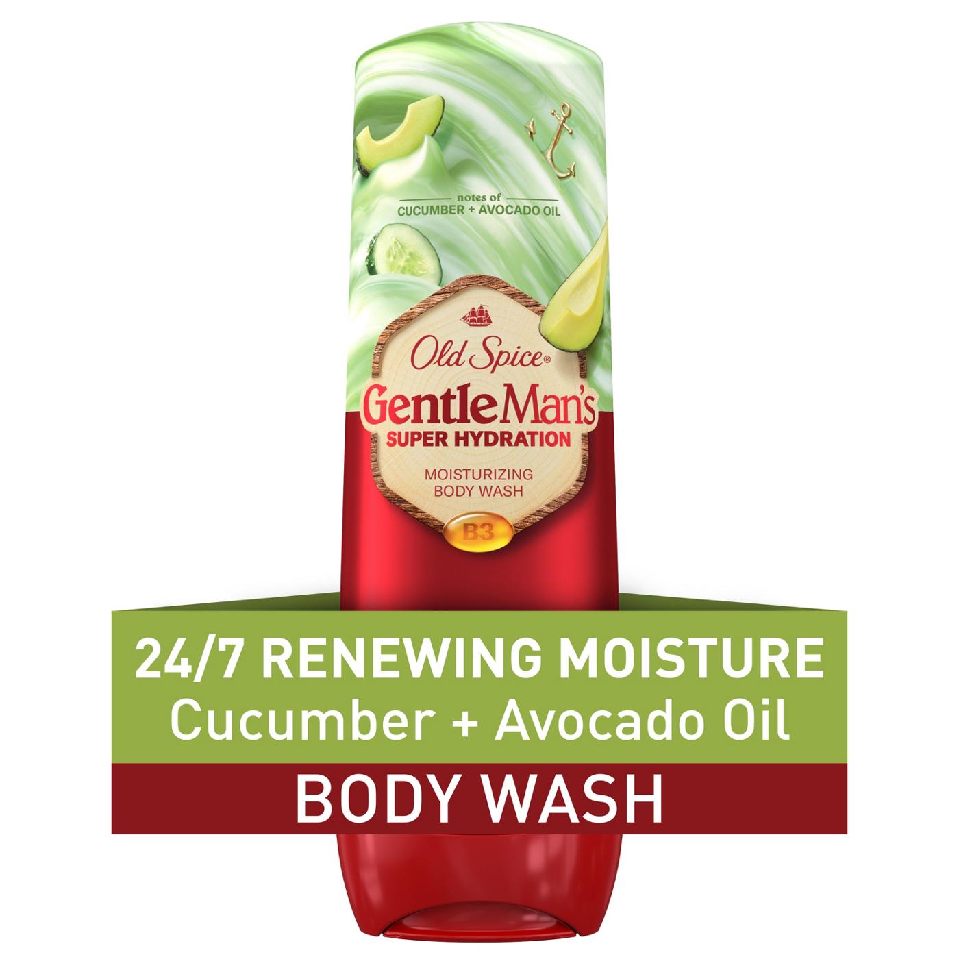 Old Spice GentleMan's Body Wash Cucumber + Avocado Oil; image 7 of 10