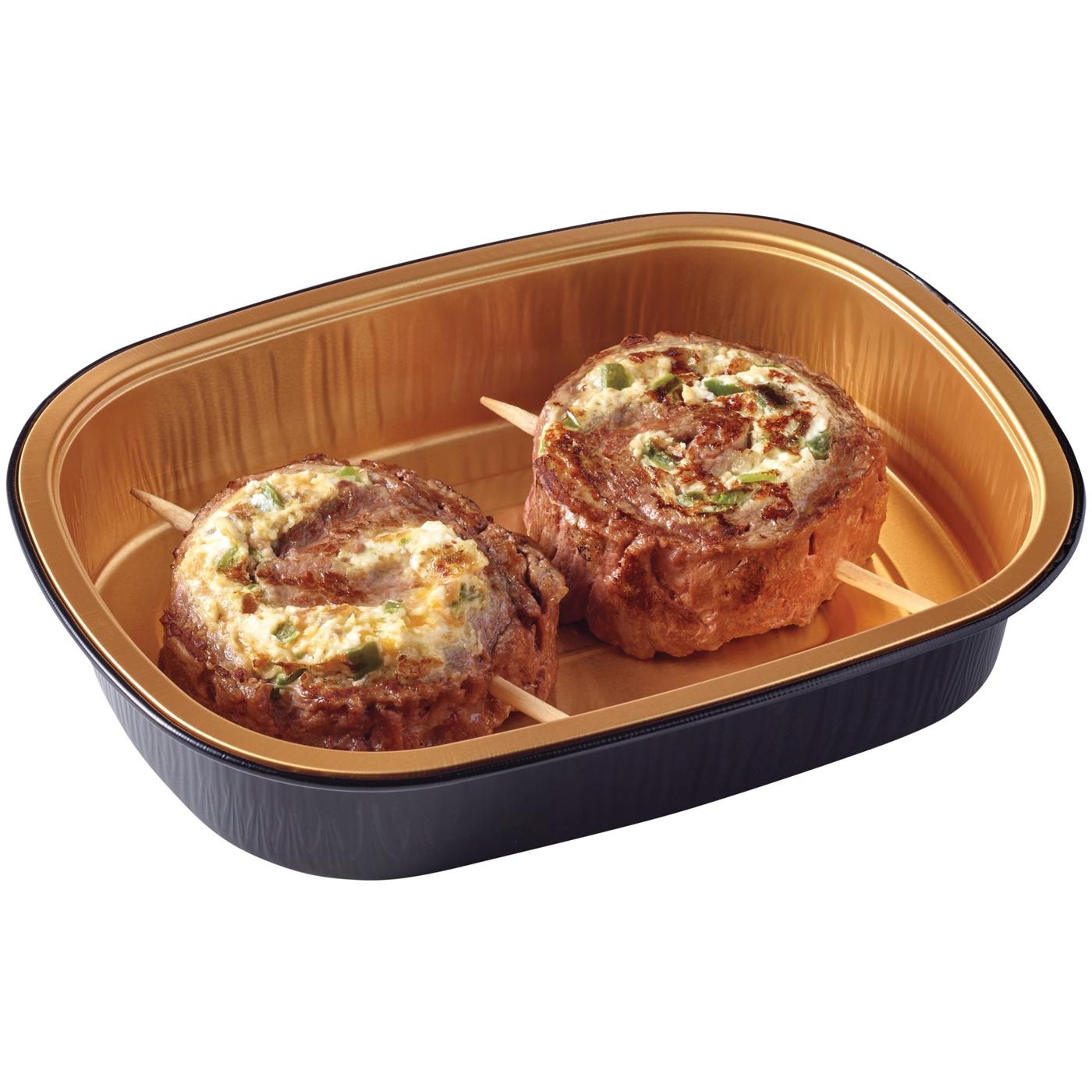 Meal Simple by HEB Jalapeño PopperStuffed Beef Flank Steak Pinwheel
