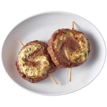 Meal Simple by H-E-B Jalapeño Popper-Stuffed Beef Flank Steak Pinwheel Entrée