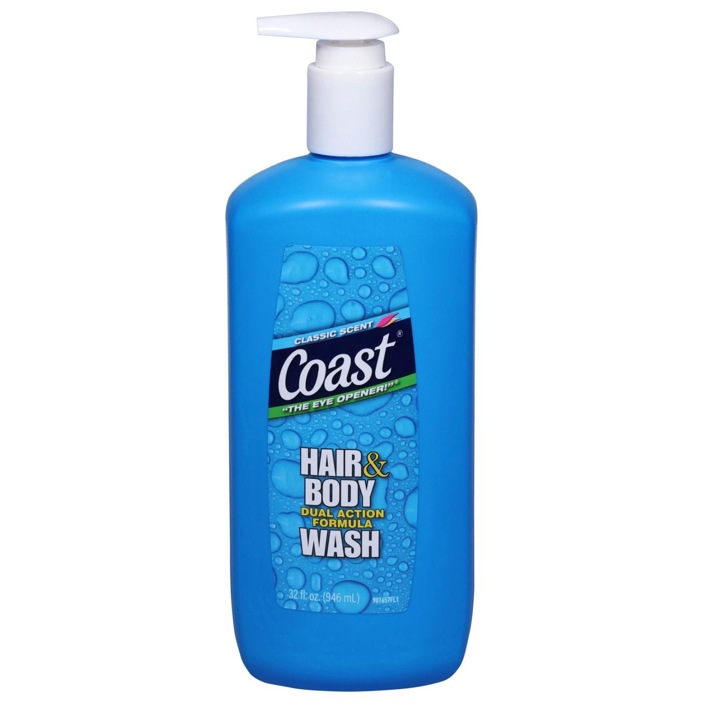 Coast Hair & Body Wash dual action formula - Classic Scent; image 1 of 2