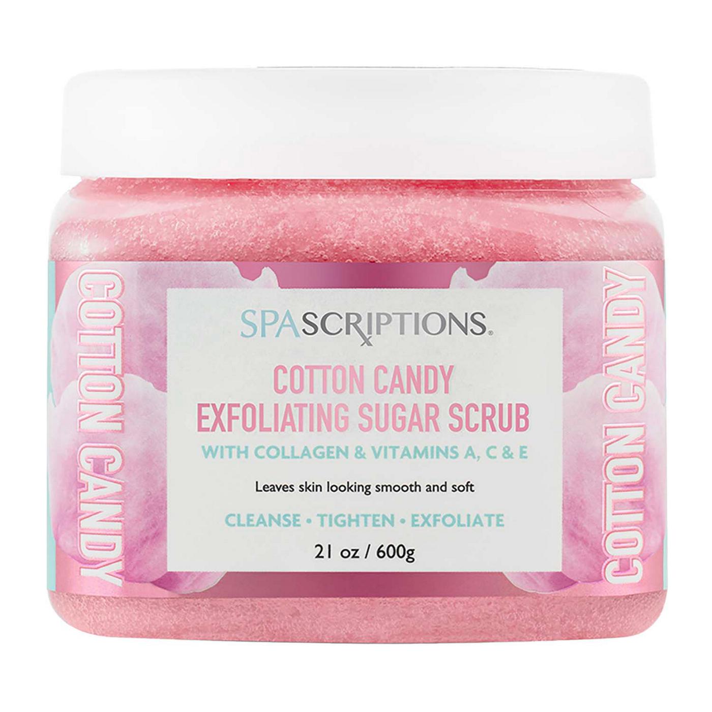 SpaScriptions Exfoliating Sugar Scrub - Cotton Candy; image 1 of 6