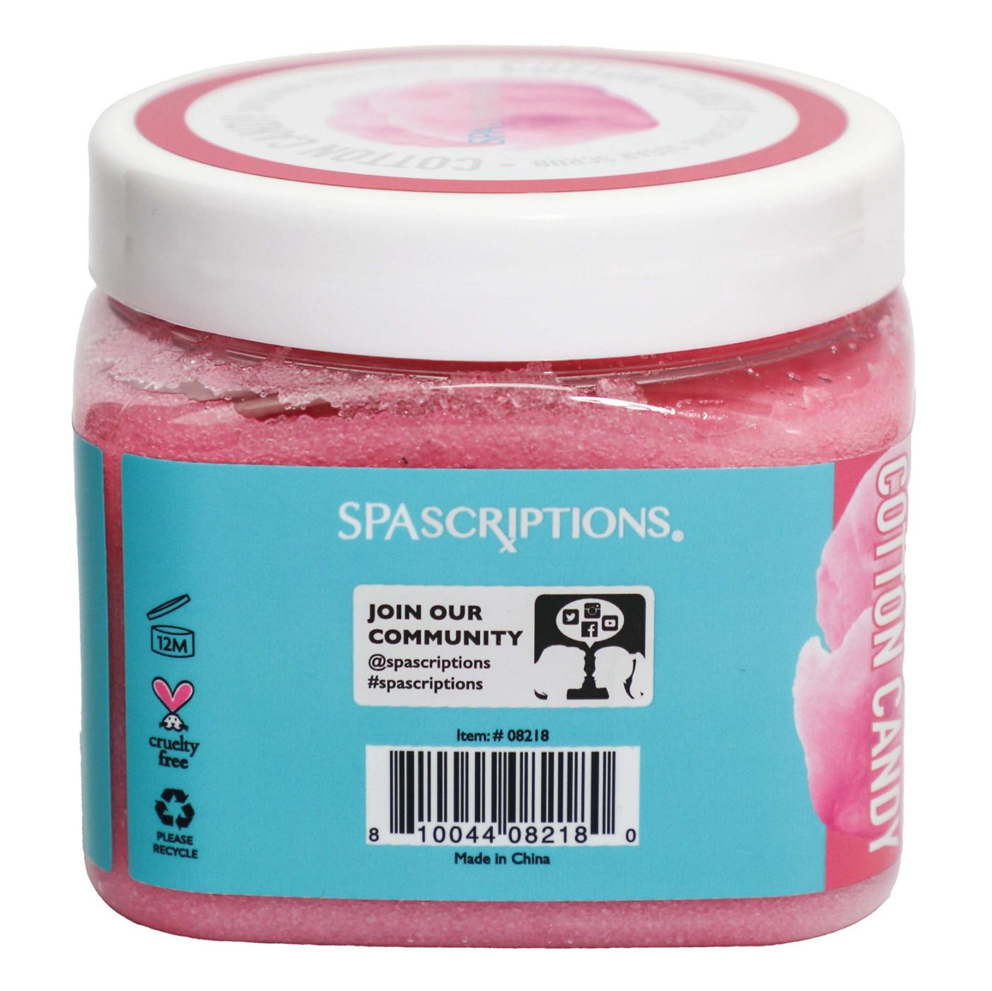 SpaScriptions Exfoliating Sugar Scrub Cotton Candy Shop Body scrubs