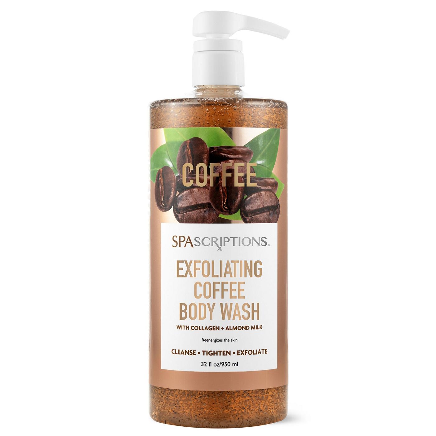 SpaScriptions Exfoliating Body Wash - Coffee; image 1 of 2