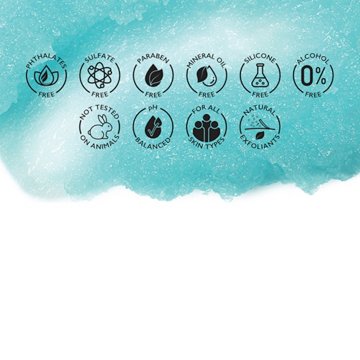 SpaScriptions Hyaluronic Acid Exfoliating Body Scrub, 21 oz