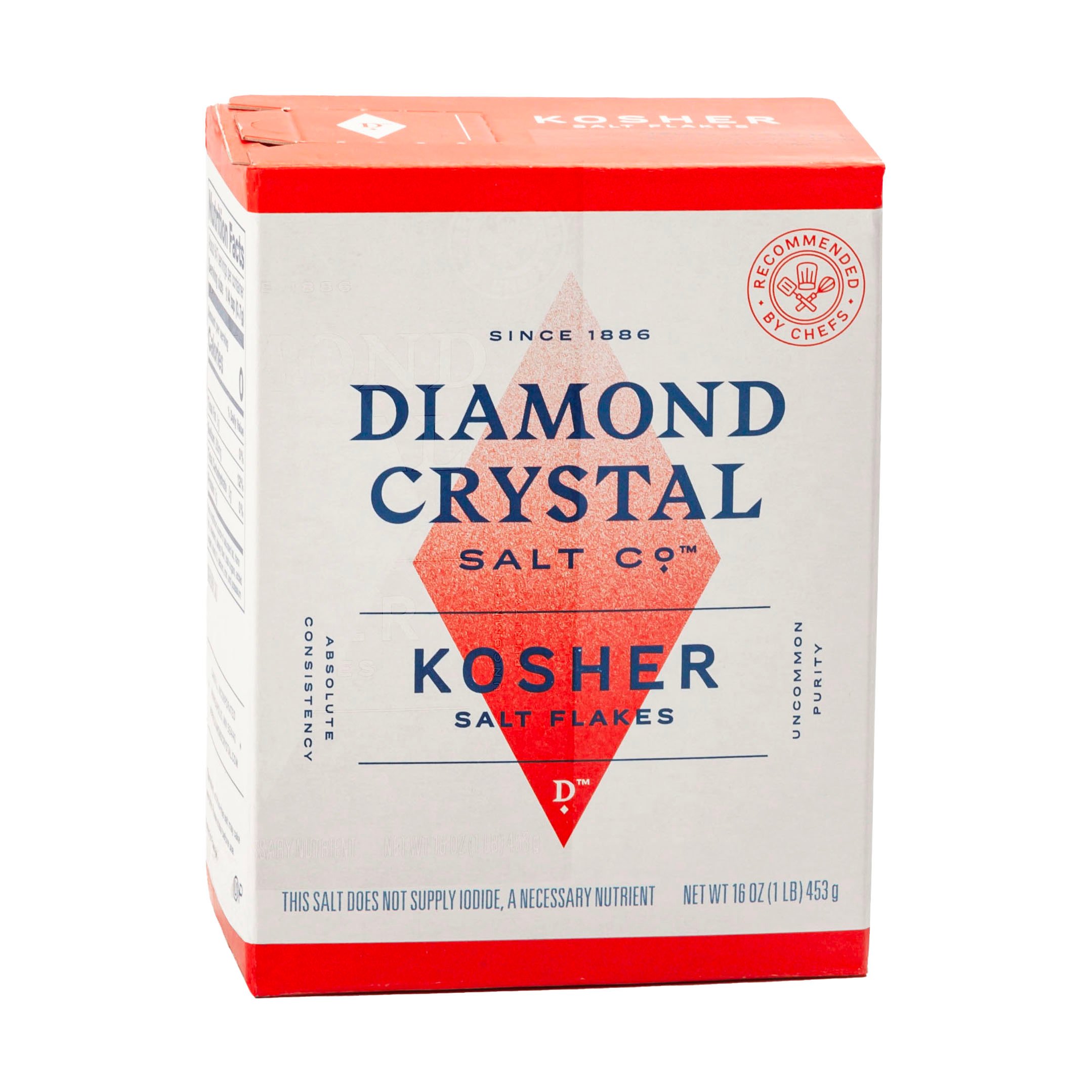 Diamond Crystal Salt Co Kosher Salt Flakes Shop Herbs & spices at HEB