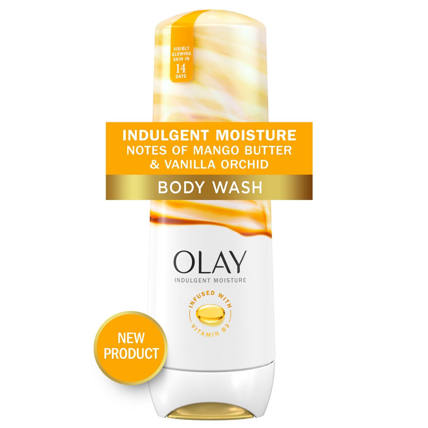 Olay Indulgent Moisture Body Wash - Mango Butter & Vanilla Orchid; image 1 of 8