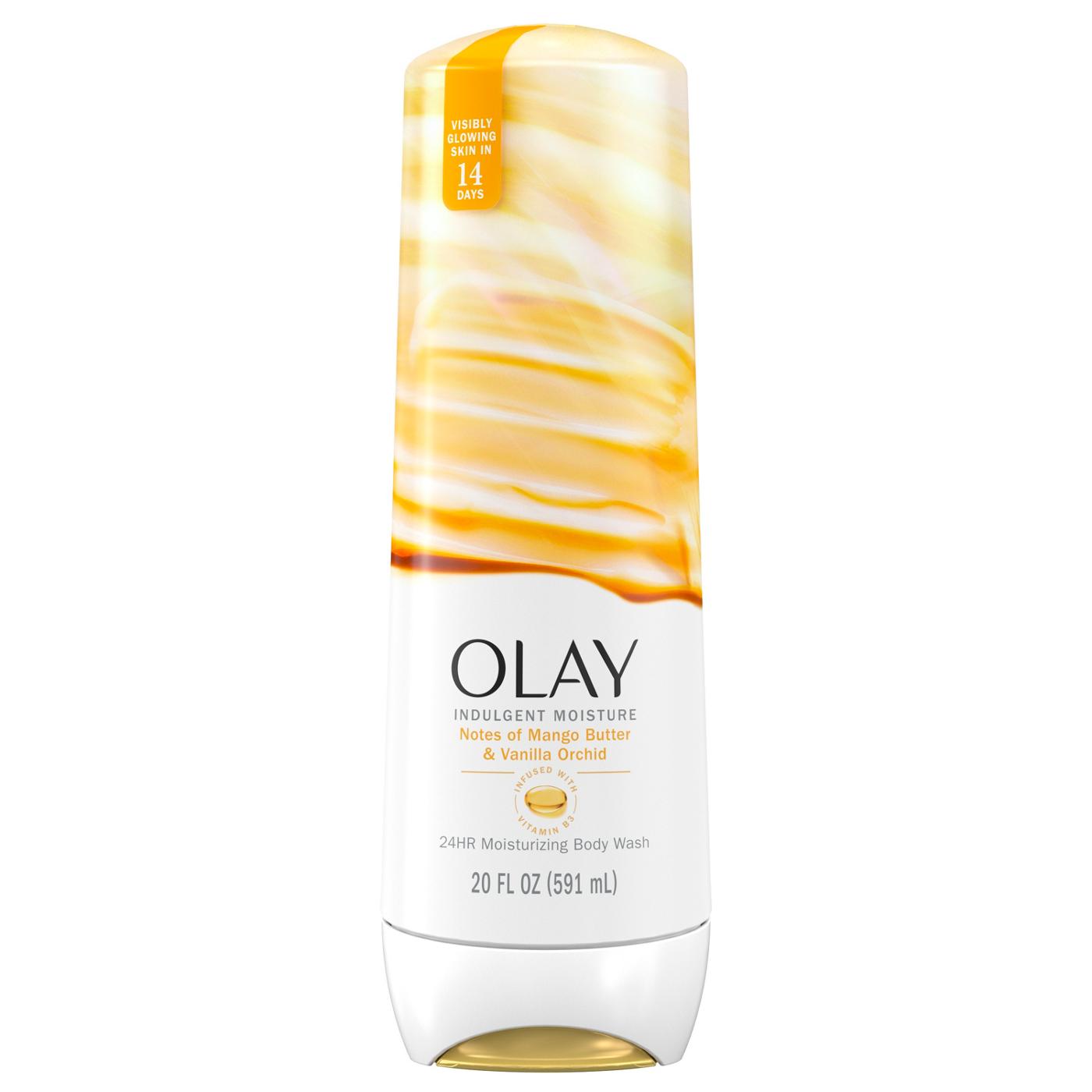 Olay Indulgent Moisture Body Wash - Mango Butter & Vanilla Orchid; image 2 of 8