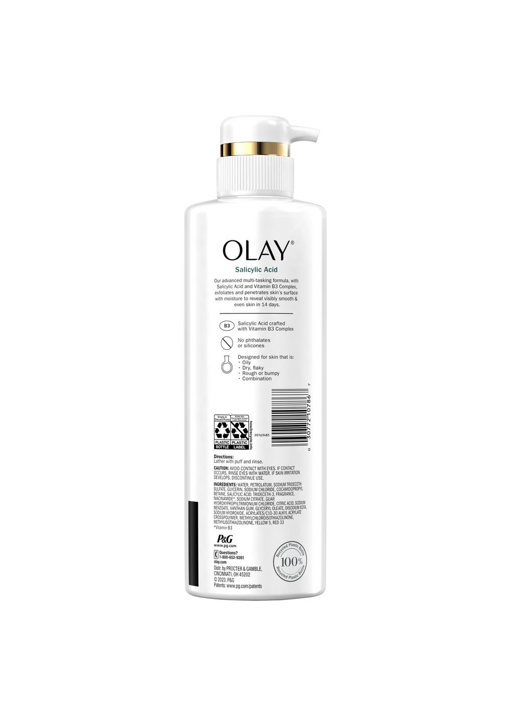 Olay Skin Solutions Salicylic Acid Body Wash; image 2 of 2