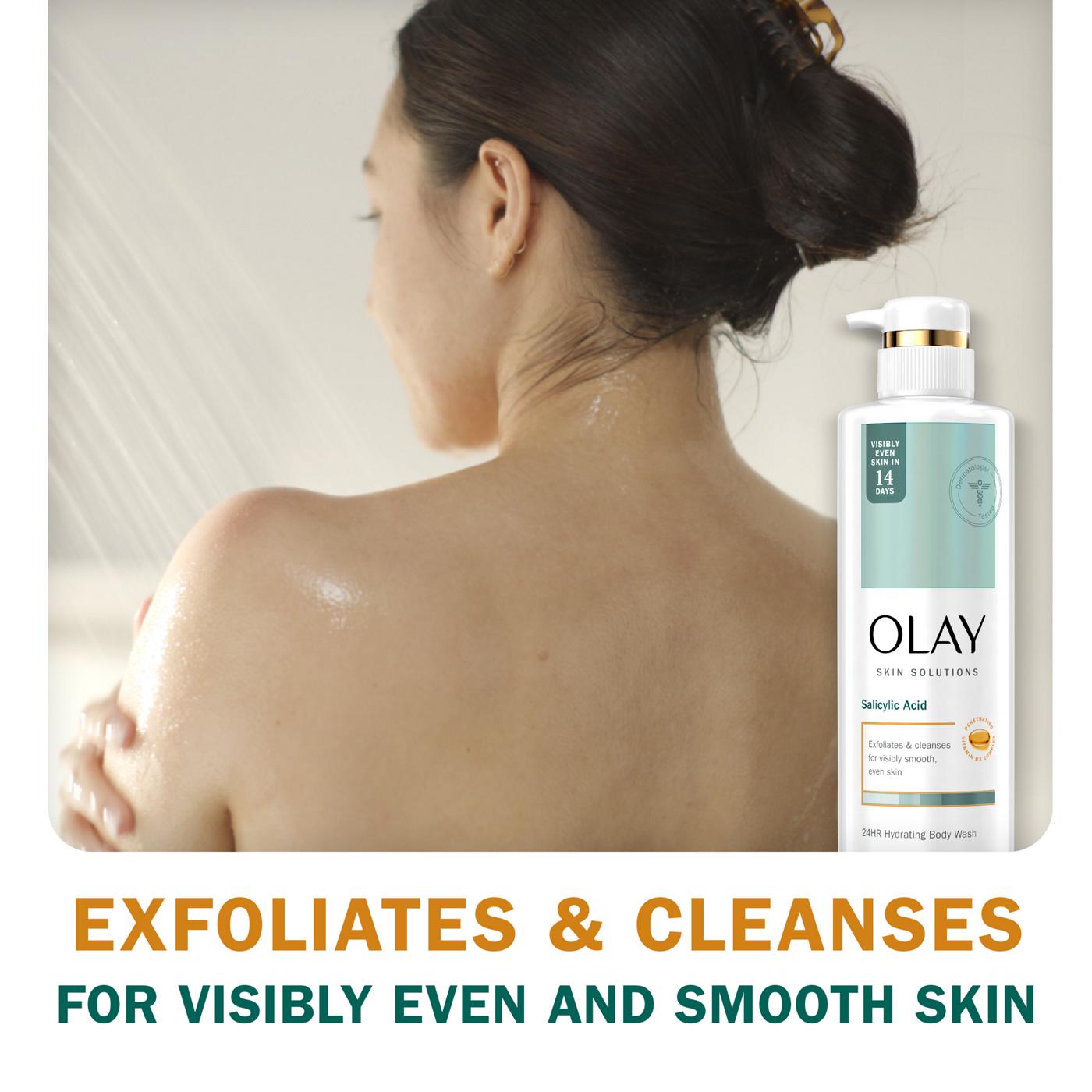 Olay Skin Solutions Salicylic Acid Body Wash; image 7 of 10