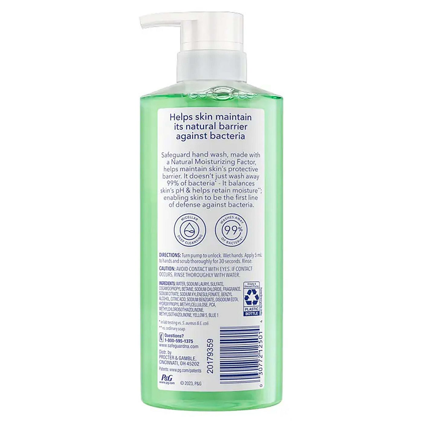 Safeguard Hydrating Hand Wash - Cucumber Water; image 2 of 2