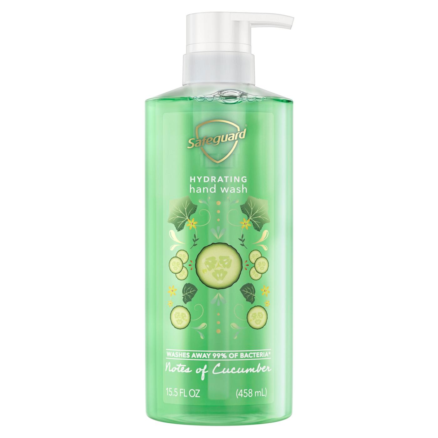 Safeguard Hydrating Hand Wash - Cucumber Water; image 4 of 8