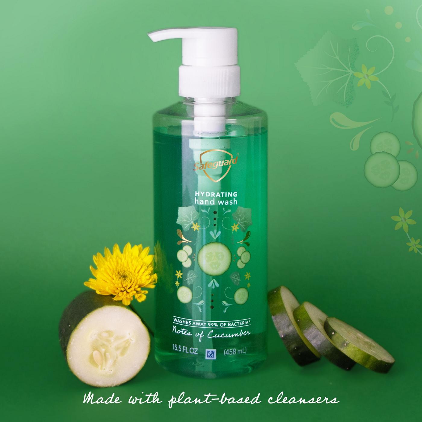 Safeguard Hydrating Hand Wash - Cucumber Water; image 6 of 8