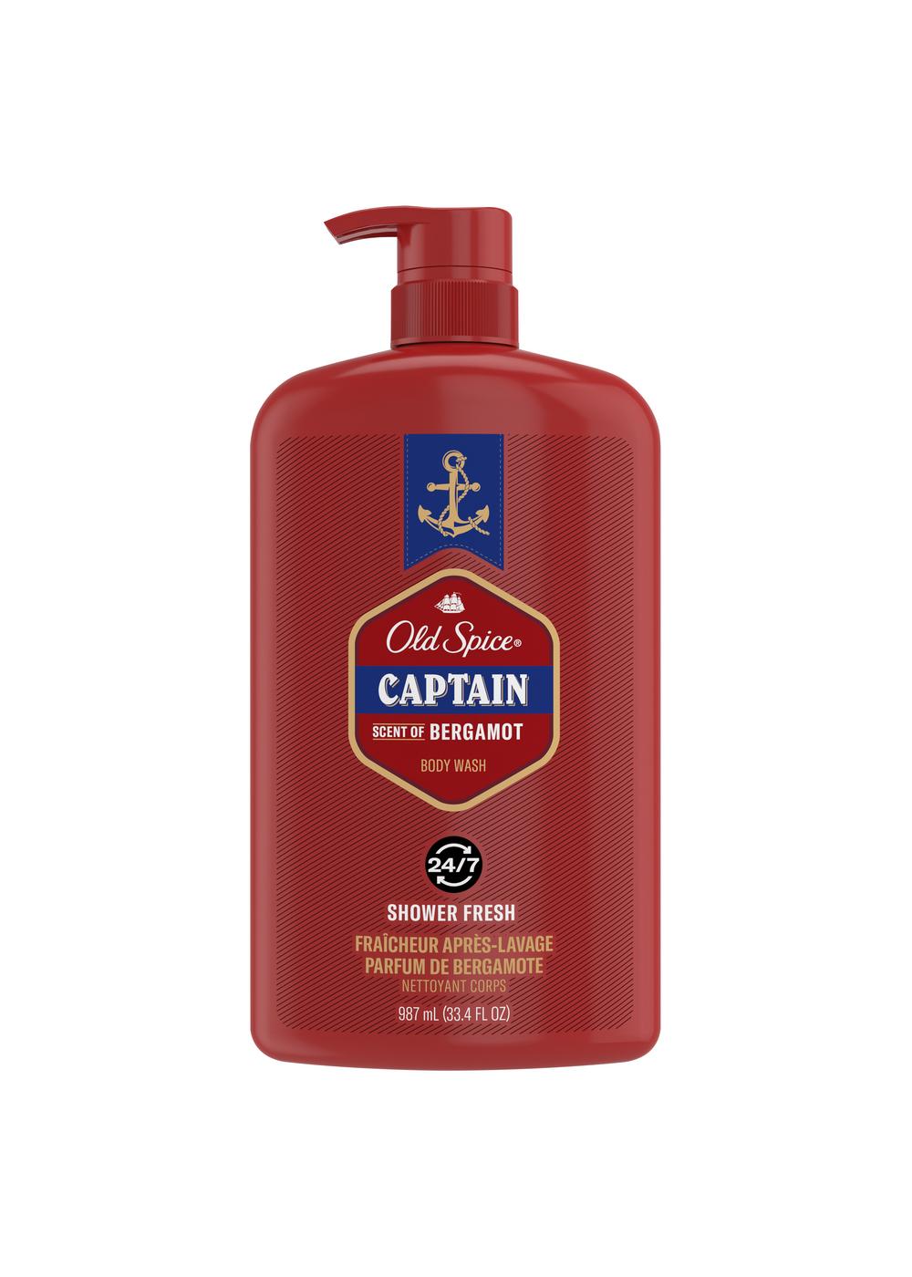 Old Spice Body Wash - Captain; image 1 of 2