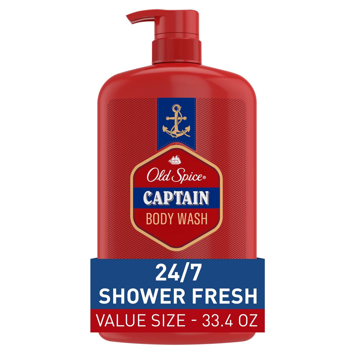 Old Spice Body Wash - Captain; image 1 of 2