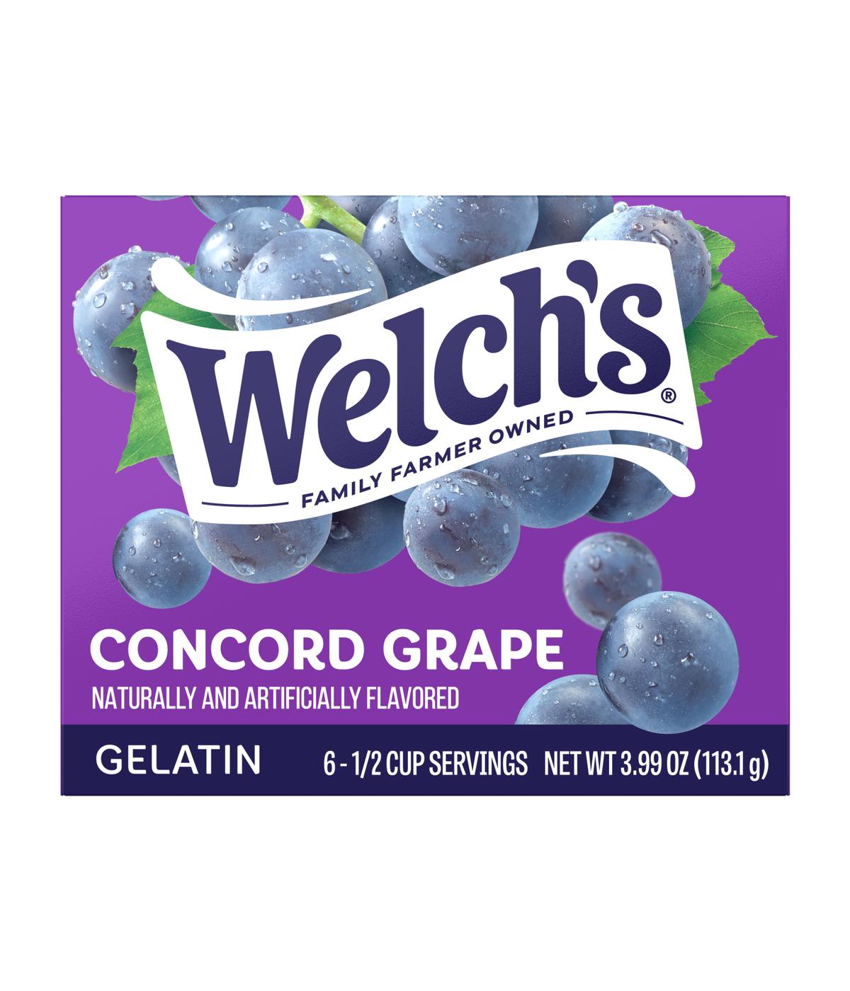 Welch's Gelatin - Concord Grape; image 1 of 4