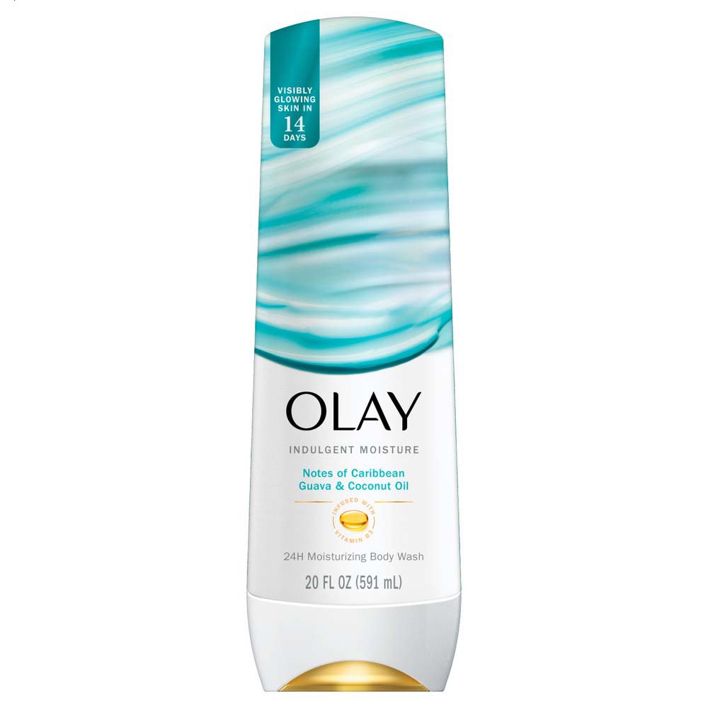 Olay Indulgent Moisture Body Wash Caribbean Guava & Coconut Oil