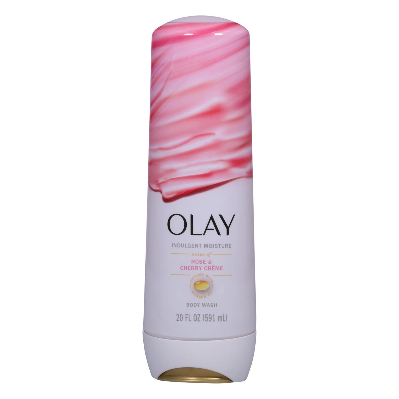 Olay Indulgent Moisture Creme Body Wash - Rose & Cherry; image 1 of 2