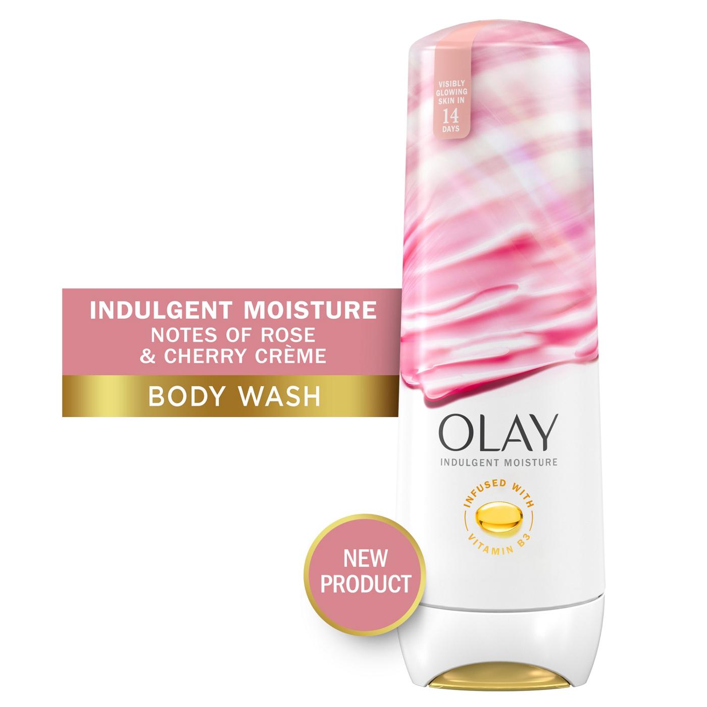 Olay Indulgent Moisture Creme Body Wash - Rose & Cherry; image 9 of 9