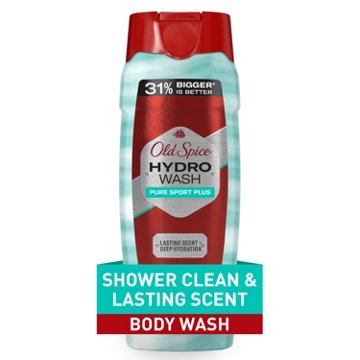 Old Spice Hydro Wash Body Wash - Pure Sport Plus, 21 oz
