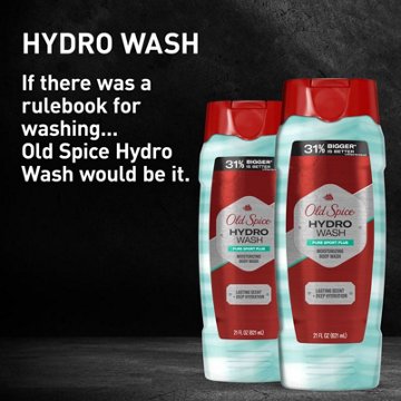 Old Spice Hydro Wash Body Wash - Pure Sport Plus, 21 oz