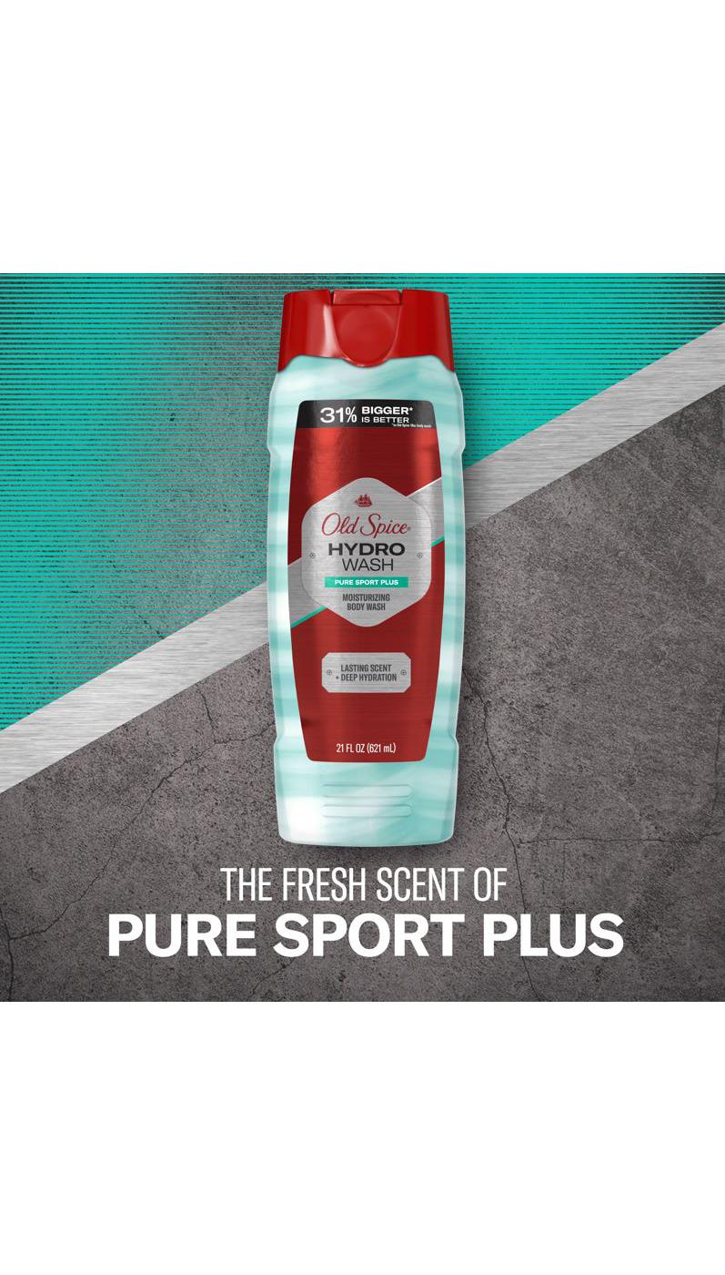 Old Spice Hydro Wash Body Wash - Pure Sport Plus; image 5 of 10