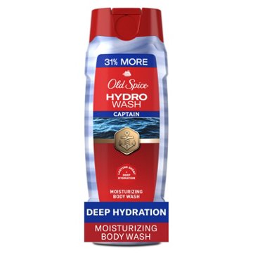 Old Spice Red Collection Body Wash for Men, Captain Scent, Shower Fresh, 21oz