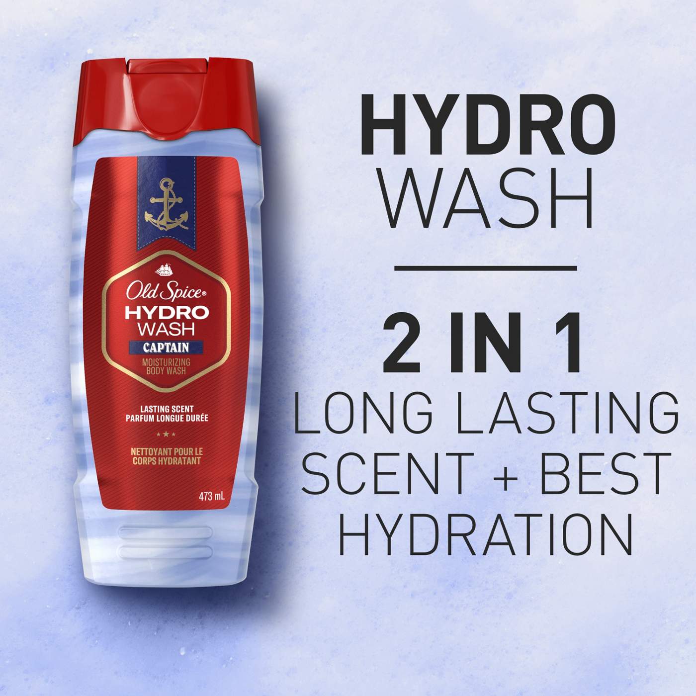 Old Spice Hydro Wash Moisturizing Body Wash - Captain; image 6 of 9