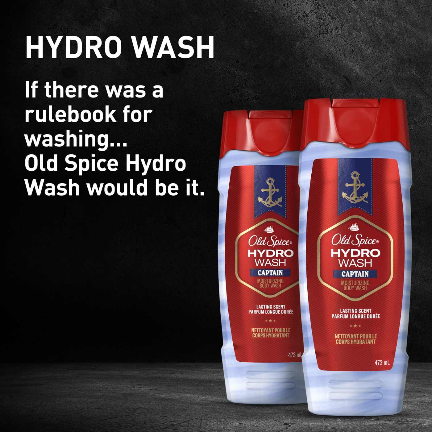 Old Spice Hydro Wash Moisturizing Body Wash - Captain; image 9 of 9