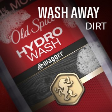 Old Spice Men's Body Wash Moisturizing Hydro Wash, Swagger Scent