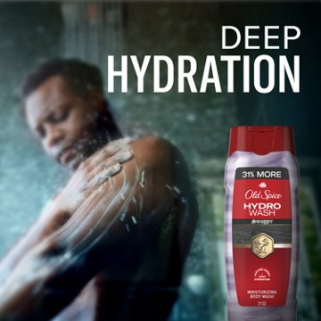 Old Spice Men's Body Wash Moisturizing Hydro Wash, Swagger Scent