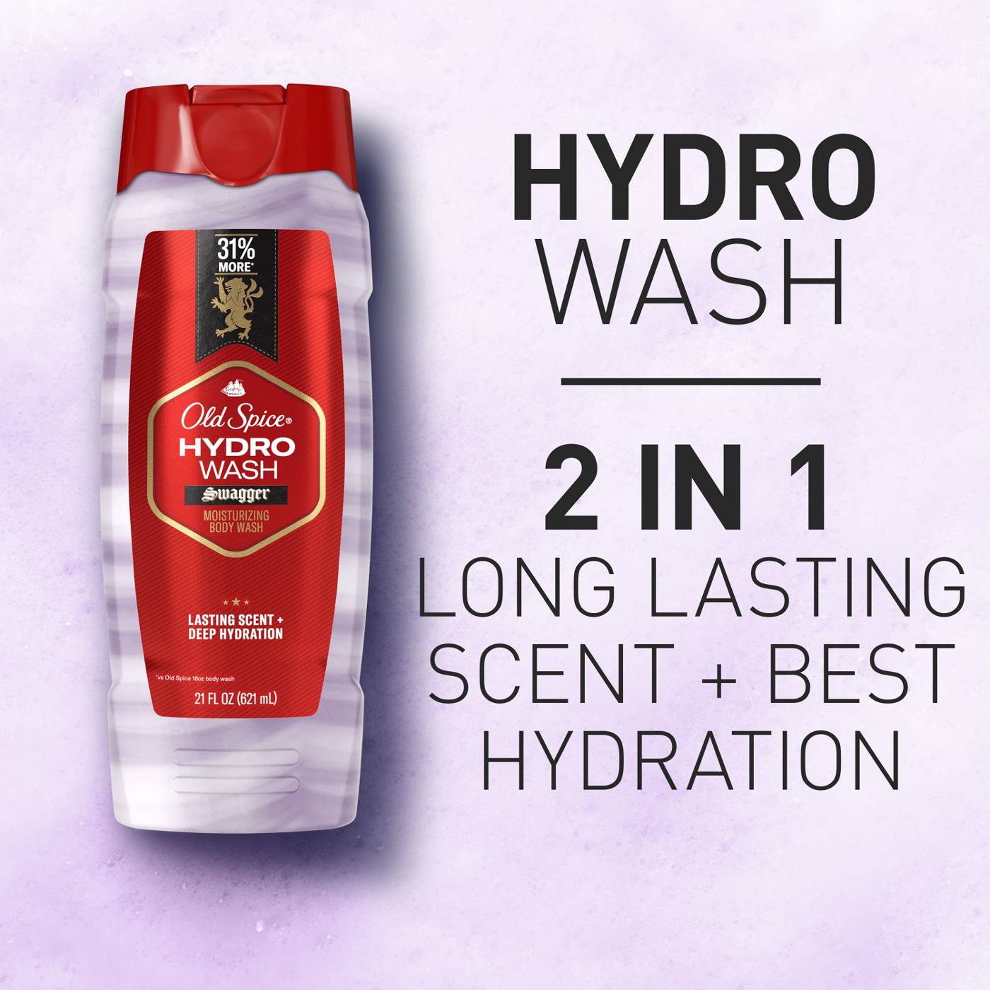 Old Spice Hydro Wash Moisturizing Body Wash - Swagger; image 4 of 9