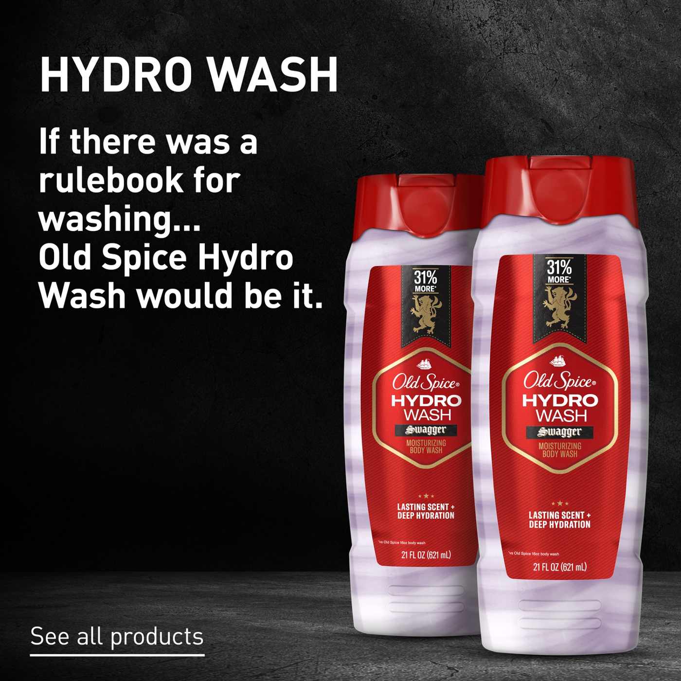 Old Spice Hydro Wash Moisturizing Body Wash - Swagger; image 4 of 8