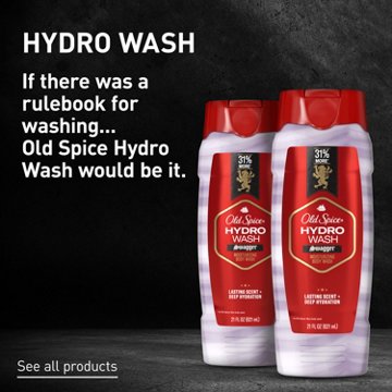 Old Spice Hydro Wash Moisturizing Body Wash - Swagger, 21 oz