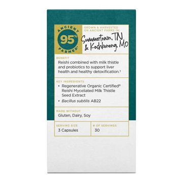 Ancient Nutrition Regenerative Organic Liver Cleanse Capsules
