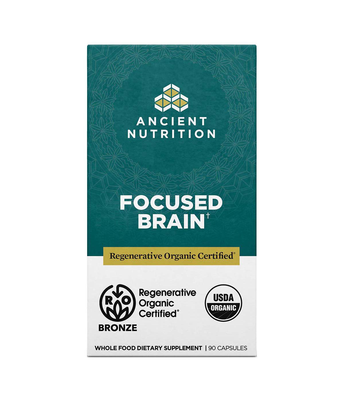 Ancient Nutrition Focused Brain Capsules; image 1 of 5