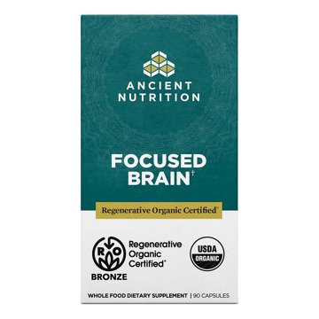Ancient Nutrition Regenerative Organic Focused Brain Capsules